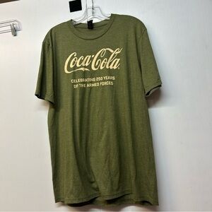 District Olive Green Coca Cola Men's T-Shirt